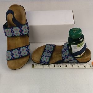 PAPILLO BIRKENSTOCK Anatomical Navajo Sandal 7w